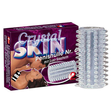 Crystal Skin N6, Насадка на пенис с шипиками