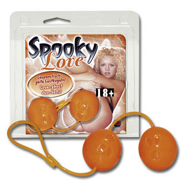 Spooky Love, оранжевые, Вагинальные шарики