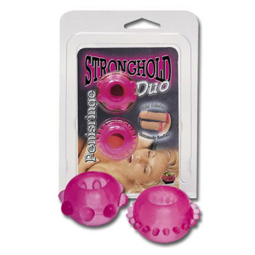 Tickler Rings, розовые, Комплект из 2 эрекционных колец