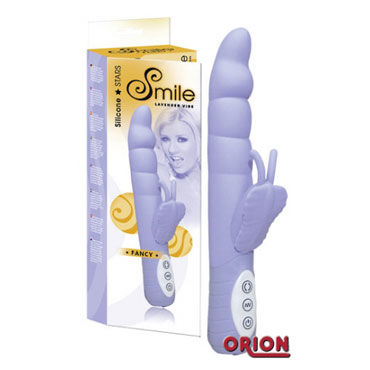 Smile Fancy Lavender вибратор, Со стимуляцией клитора