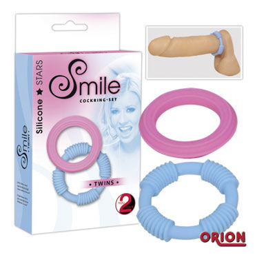 Smile Set, Набор эрекционных колец с вибрацией