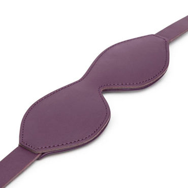 Новинка раздела Секс игрушки - Fifty Shades Freed Leather Blindfold, фиолетовая