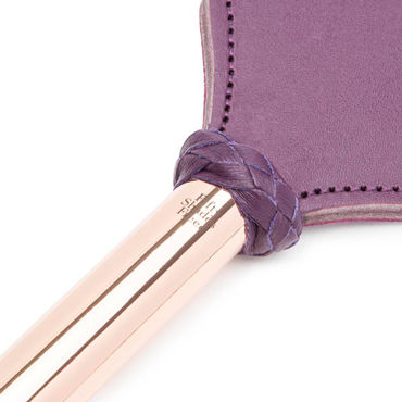 Новинка раздела Секс игрушки - Fifty Shades Freed Leather and Suede Paddle, фиолетовая