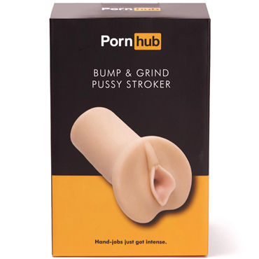 Pornhub Bump and Grind Pussy Stroker, телесный - подробные фото в секс шопе Condom-Shop