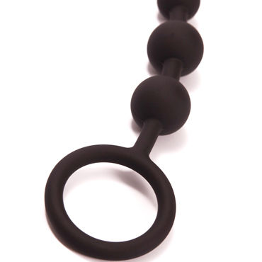 Pornhub Anal Beads, черные - Анальные шарики из силикона - купить в секс шопе