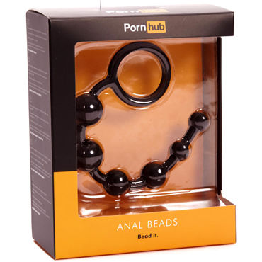 Новинка раздела Секс игрушки - Pornhub Anal Beads, черные