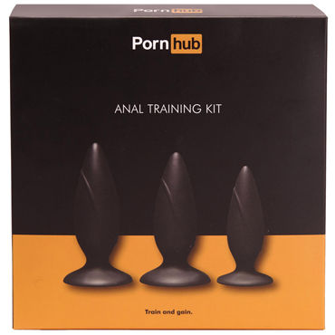 Pornhub Anal Training Kit, черный - фото 7