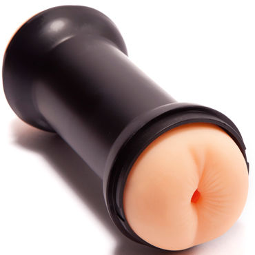 Pornhub Double Penetration Stroker, телесный - Мастурбатор двусторонний в корпусе - купить в секс шопе