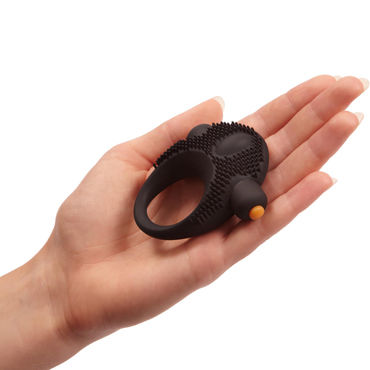 Новинка раздела Секс игрушки - Pornhub Vibrating Cock Ring, черное