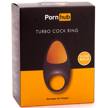 Новинка раздела Секс игрушки - Pornhub Turbo Cock Ring, черное