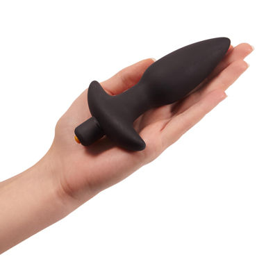 Pornhub Vibrating Butt Plug, черная - Анальная втулка с вибрацией - купить в секс шопе