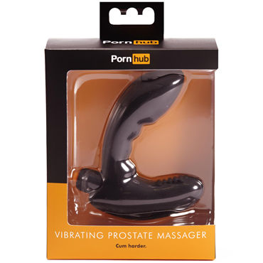 Pornhub Vibrating Prostate Massager, черный - подробные фото в секс шопе Condom-Shop