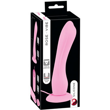 Новинка раздела Секс игрушки - You2Toys Silicone Rose Vibe, розовый
