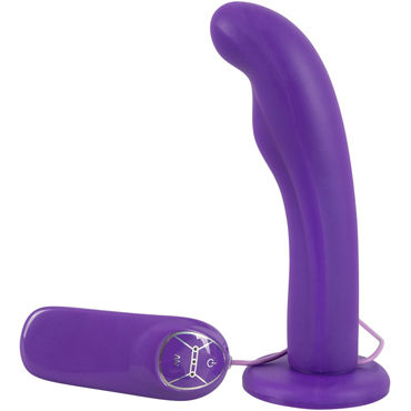 You2Toys Silicone Purple Vibe, фиолетовый, Вибратор для стимуляции точки G