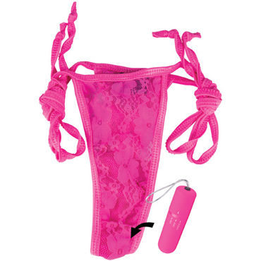 Screaming O Remote Control Panty Vibe, розовый, Комплект из вибропули и трусиков и другие товары Screaming O с фото