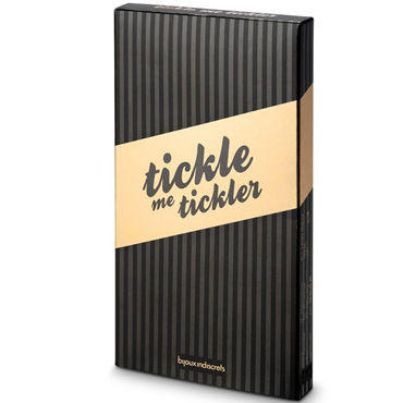 Bijoux Indiscrets Tickle Me Tickler, черная - Перьевая кисточка - купить в секс шопе