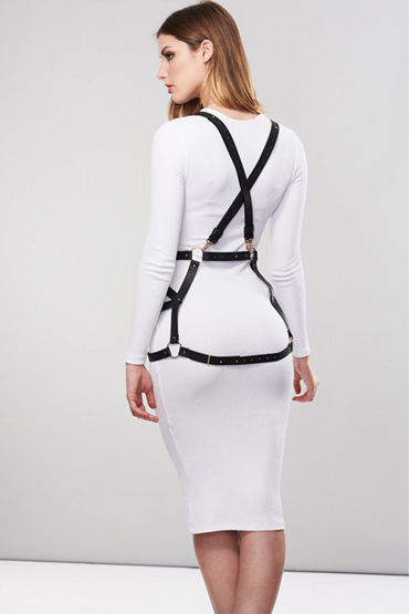 Bijoux Indiscrets MAZE Arrow Dress Harness, черная - фото, отзывы