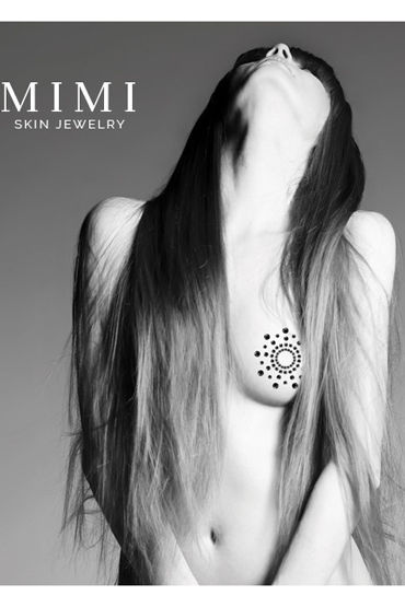 Bijoux Indiscrets MiMi, черное - Украшение для груди - купить в секс шопе