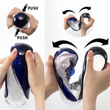 Новинка раздела Секс игрушки - Мастурбатор Tenga Flip 360 Aurora