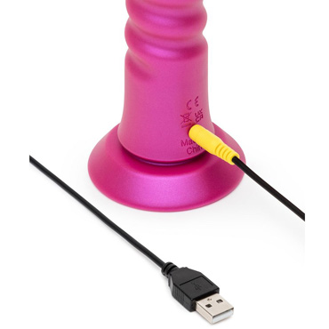 Вибратор-пульсатор Romp Jiggle, фуксия, С присоской в основании, перезаряжаемый и другие товары ROMP с фото