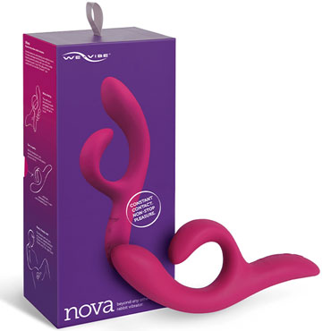 We-Vibe Nova 2, фиолетовый, Вибратор вагинально-клиторальный