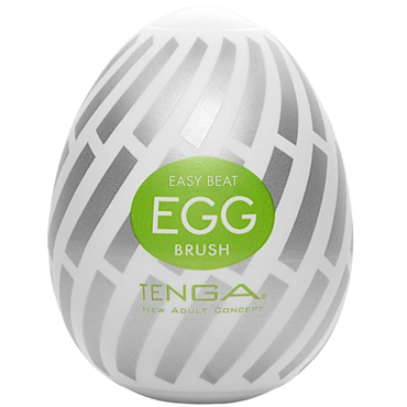 Tenga Egg Brush, Мастурбатор с рельефом в виде спиралей