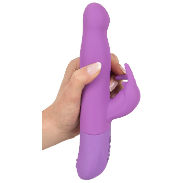 Sweet Smile Rechargeable Rotating Rabbit Vibe, фиолетовый — фото 4
