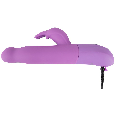 Sweet Smile Rechargeable Rotating Rabbit Vibe, фиолетовый — фото 5