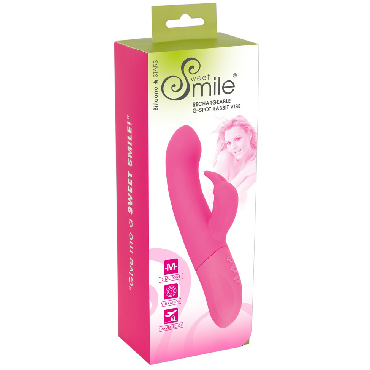 Sweet Smile Rechargeable G-Spot Rabbit Vibe, фиолетовый — фото 6
