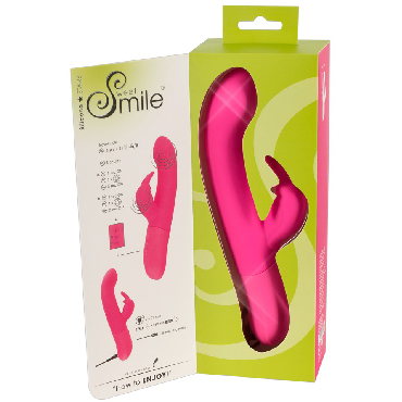 Sweet Smile Rechargeable G-Spot Rabbit Vibe, фиолетовый — фото 7