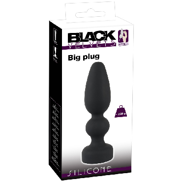 Orion Black Velvets Big Plug, черная — фото 5