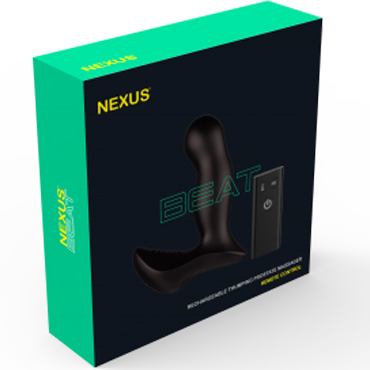 Nexus Beat, черный - Массажер простаты с дистанционным управлением - купить в секс шопе