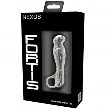 Nexus Fortis, серебристый, Стимулятор простаты и точки G из металла и другие товары Nexus с фото