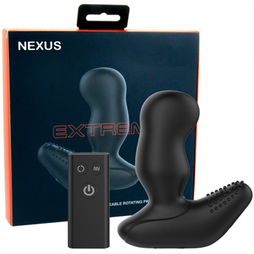 Nexus Revo Extreme, черный - Массажер простаты с ротацией - купить в секс шопе