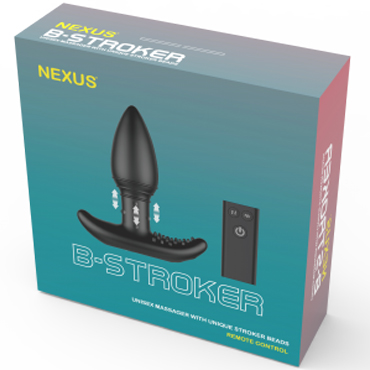 Nexus B Stroker, черный, Массажер простаты с подвижными шариками и другие товары Nexus с фото