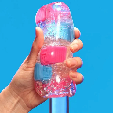 Tenga Bobble Crazy Cubes, Мастурбатор со стимулирующими вставками и другие товары Tenga с фото
