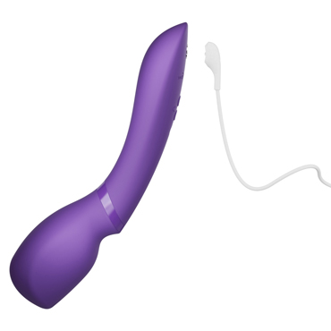 We-Vibe Wand 2, фиолетовый - Универсальный вибратор-wand для двоих - купить в секс шопе
