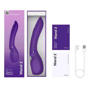 We-Vibe Wand 2, фиолетовый - подробные фото в секс шопе Condom-Shop