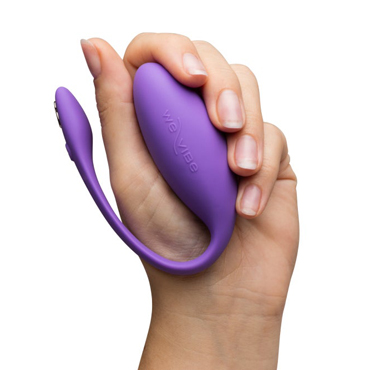 We-Vibe Jive Lite, фиолетовый - Виброяйцо для ношения на дистанционном управлении - купить в секс шопе