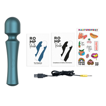 Romp Presto, зелёный - Вибратор-вонд - купить в секс шопе