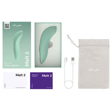 Новинка раздела Секс игрушки - We-Vibe Melt 2, шалфей