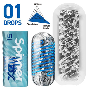 Tenga Spinner DX 01 DROPS - фото, отзывы