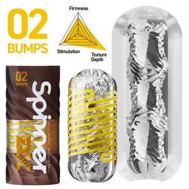 Tenga Spinner DX 02 BUMPS - фото, отзывы