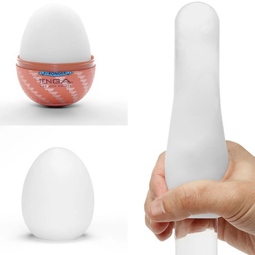 Tenga Egg Spiral - Карманный мастурбатор-яйцо - купить в секс шопе