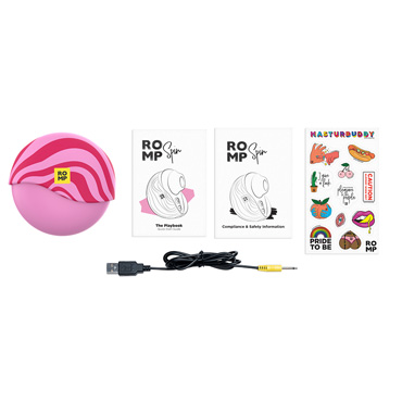 Бесконтактный клиторальный стимулятор Romp Spin - фото 8