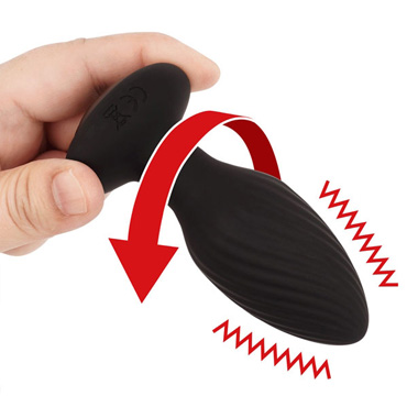 Новинка раздела Секс игрушки - Анальная вибропробка Nexus Tornado Small, черная