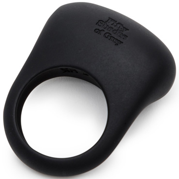 Эрекционное кольцо Fifty Shades of Grey Sensation с вибрацией