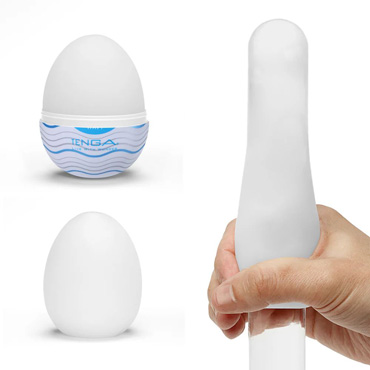 Tenga Egg Starry, Мастурбатор-яйцо с рельефом в виде звездочек и другие товары Tenga с фото
