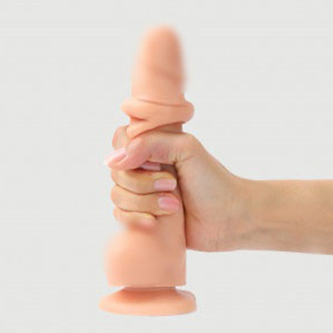 Фаллоимитатор Strap-On-Me Realistic Dildo с подвижной кожей, S, 17 см