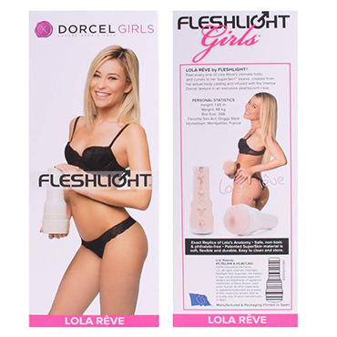 FleshLight Dorcel Girls Lola Reve - Копия вагины порно-звезды Лолы Реве - купить в секс шопе